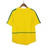 Camiseta de fútbol Brasil 2002-2003 Primera Equipación Retro - Hombre